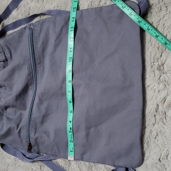 Canvas Drawstring Backpack - Picture 8 of 9